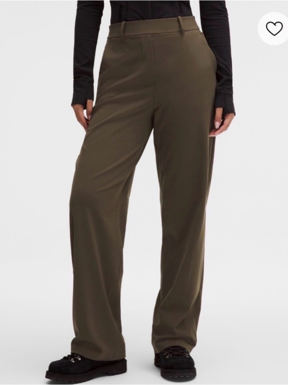 Lululemon Daydrift High Rise Straight Leg Trousers